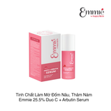 Tinh chất làm mờ đốm nâu, thâm nám Emmie 25.5% Duo C + Arbutin Serum 30ml (Hộp)