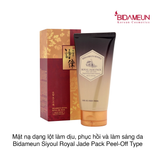 Mặt nạ dạng lột làm dịu, phục hồi và làm sáng da Bidameun Siyoul Royal Jade Pack Peel-Off Type 150ml (Hộp)