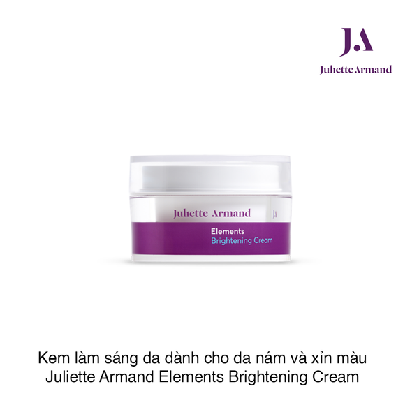 Kem làm sáng da dành cho da nám và xỉn màu Juliette Armand Elements Brightening Cream 50ml (Hộp)