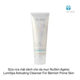 Sữa rửa mặt dành cho da mụn NuSkin Ageloc LumiSpa Activating Cleanser For Blemish Prone Skin 100ml