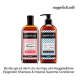 Bộ dầu gội xả dành cho da nhạy cảm Nuggela&Sule Epigenetic Shampoo For Sensitive Skin+ Imperial Supreme Conditioner Onion (250ml x 2) (Set 2)