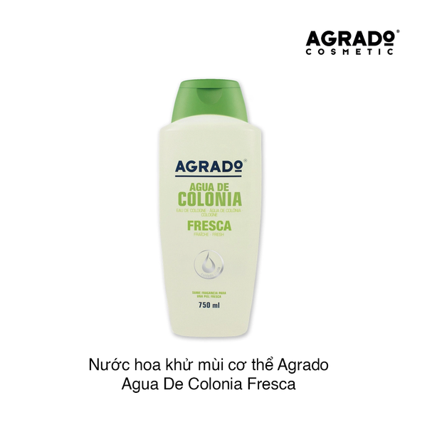 Nước hoa khử mùi cơ thể Agrado Agua De Colonia Fresca 750ml
