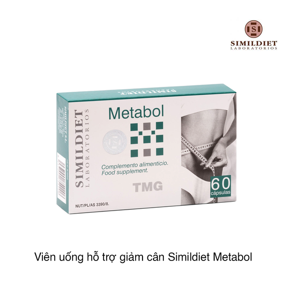 Viên uống hỗ trợ giảm cân Simildiet Metabol (60 viên) (Hộp)