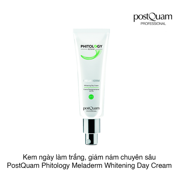 Kem ngày làm trắng, giảm nám chuyên sâu PostQuam Phitology Meladerm Whitening Day Cream 50ml