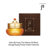 Kem tẩy trang The History Of Whoo Gongjinhyang Facial Cream Cleanser 210ml (Hộp)