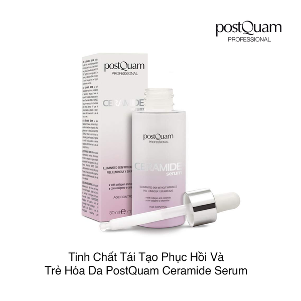 Tinh Chất Tái Tạo Phục Hồi Và Trẻ Hóa Da PostQuam Ceramide Serum 30ml