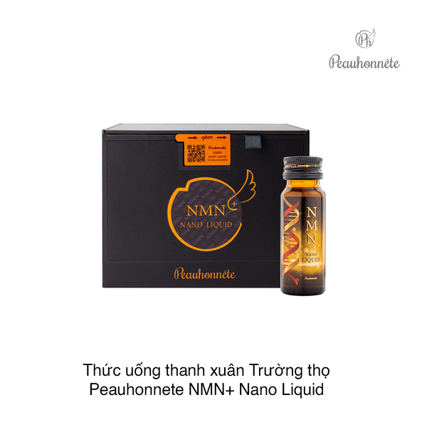 Thức Uống Thanh Xuân Trường Thọ Peauhonnete NMN+ ARG Nano Liquid 12000
