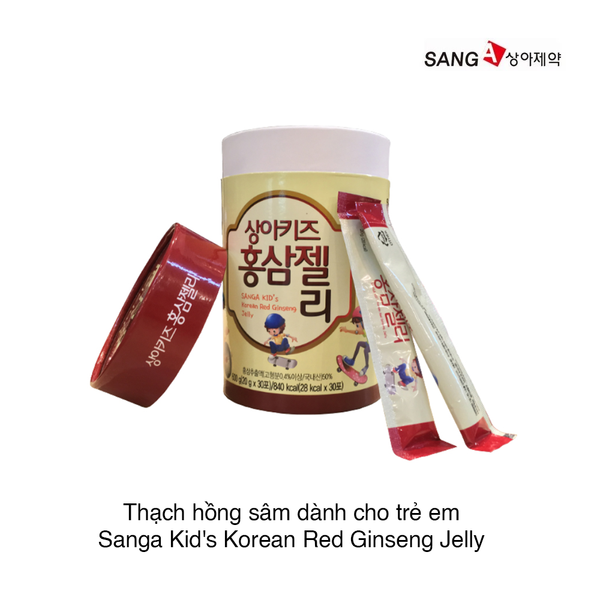 Thạch hồng sâm dành cho trẻ em Sanga Kid's Korean Red Ginseng Jelly 600g