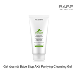 Gel rửa mặt Babe Stop AKN Purifying Cleansing Gel 200ml (Hộp)