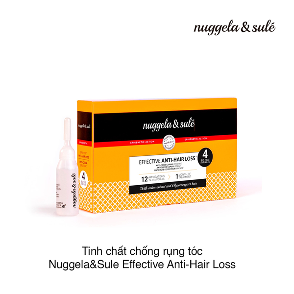 Tinh chất chống rụng tóc Nuggela&Sule Effective Anti-Hair Loss (10ml x 4 ống - Cam)