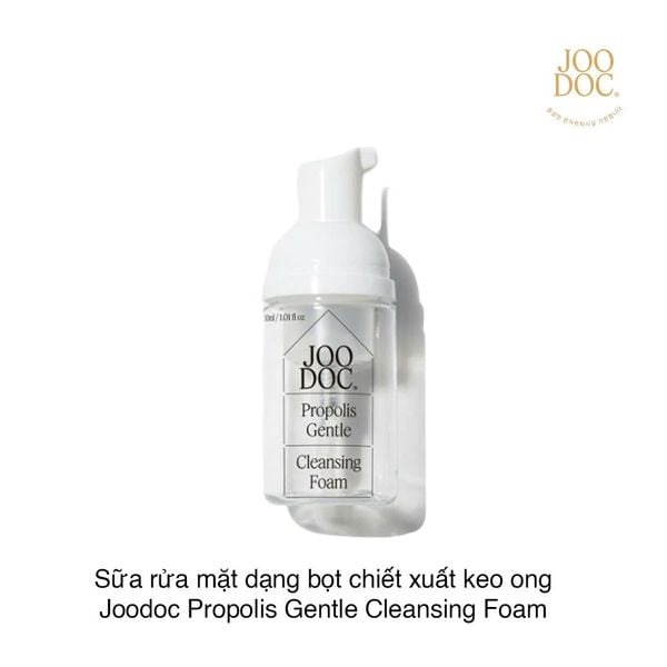 Sữa rửa mặt dạng bọt chiết xuất keo ong Joodoc Propolis Gentle Cleansing Foam 30ml