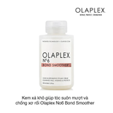 Kem xả khô giúp tóc suôn mượt và chống xơ rối Olaplex No6 Bond Smoother 100ml