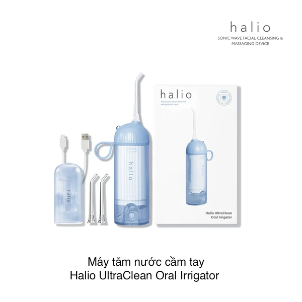 Máy tăm nước cầm tay Halio UltraClean Oral Irrigator (Xanh)