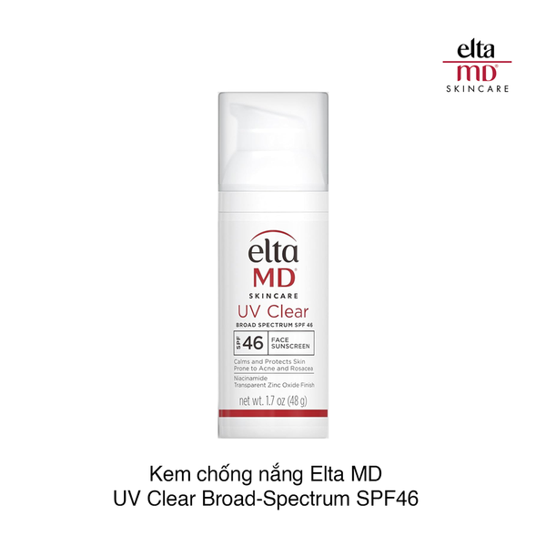 Kem chống nắng Elta MD UV Clear Broad-Spectrum SPF46 48g (Hộp)