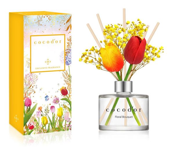Tinh dầu tán hương Cocod'or Exclusive Fragrance Floral Bouquet 200ml (hộp)