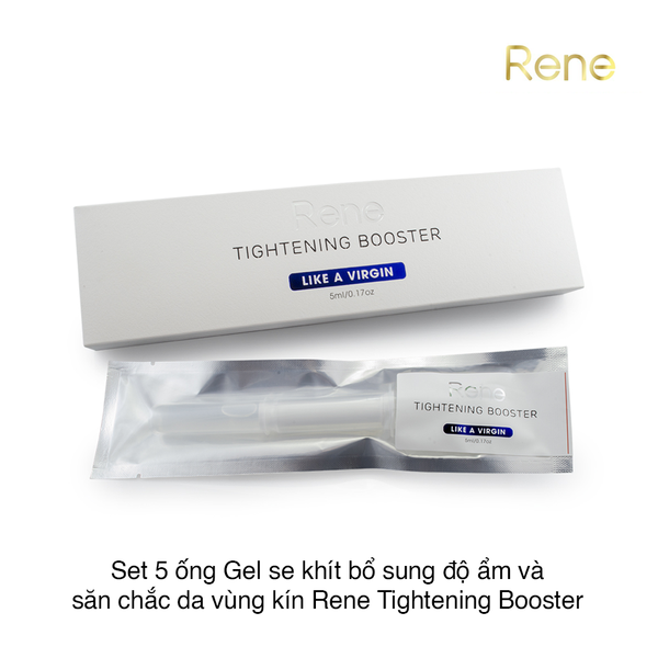 Set 5 ống Gel se khít bổ sung độ ẩm và săn chắc da vùng kín Rene Tightening Booster