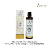 Dầu gội dưỡng tóc, giảm rụng và ngứa, gàu Hương Như Herbal Shampoo