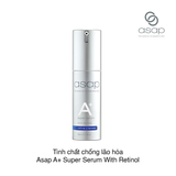 Tinh chất chống lão hóa Asap A+ Super Serum With Retinol 30ml (Hộp)