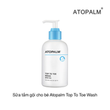 Sữa tắm gội cho bé Atopalm Top To Toe Wash 300ml (Hộp)