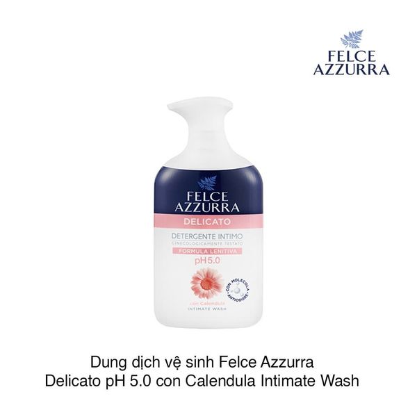 Dung dịch vệ sinh Felce Azzurra Delicato pH 5.0 con Calendula Intimate Wash 250ml