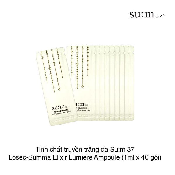 Tinh chất truyền trắng da Su:m 37 Losec-Summa Elixir Lumiere Ampoule (1ml x 40 gói) (Gói)