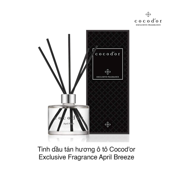 Tinh dầu tán hương ô tô Cocod'or Exclusive Fragrance April Breeze 50ml (hộp)