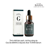 Tinh chất làm sạch, dưỡng sáng da Cos De BAHA G Glycolic Acid 10 AHA Serum