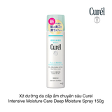 Xịt dưỡng da cấp ẩm chuyên sâu Curel Intensive Moisture Care Deep Moisture Spray 150g (chai)