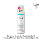 Xịt dưỡng da cấp ẩm chuyên sâu Curel Intensive Moisture Care Deep Moisture Spray 60g (chai)