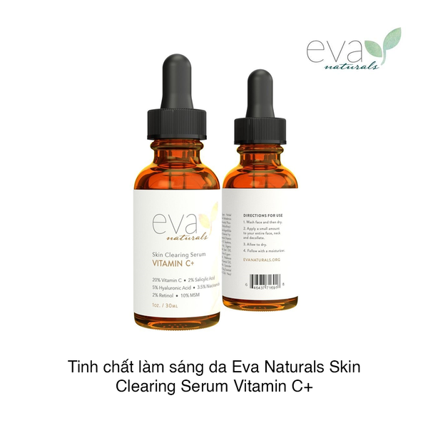 Tinh chất làm sáng da Eva Naturals Skin Clearing Serum Vitamin C+