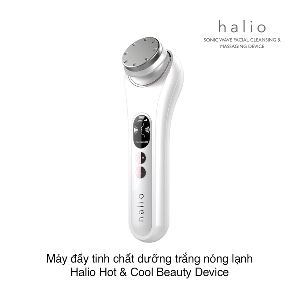 Máy đẩy tinh chất dưỡng trắng nóng lạnh Halio Hot & Cool Beauty Device