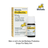 Men vi sinh cho bé BioGaia Probiotics Drops For Baby 5ml (Hộp)