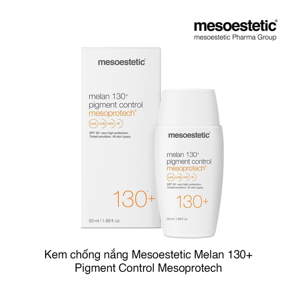 Kem chống nắng Mesoestetic Melan 130+ Pigment Control Mesoprotech 130+ 50ml