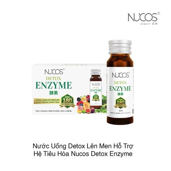 Nước Uống Detox Lên Men Hỗ Trợ Hệ Tiêu Hóa Nucos Detox Enzyme