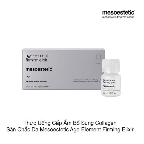 Thức Uống Cấp Ẩm Bổ Sung Collagen Làm Săn Chắc Da Mesoestetic Age Element Firming Elixir