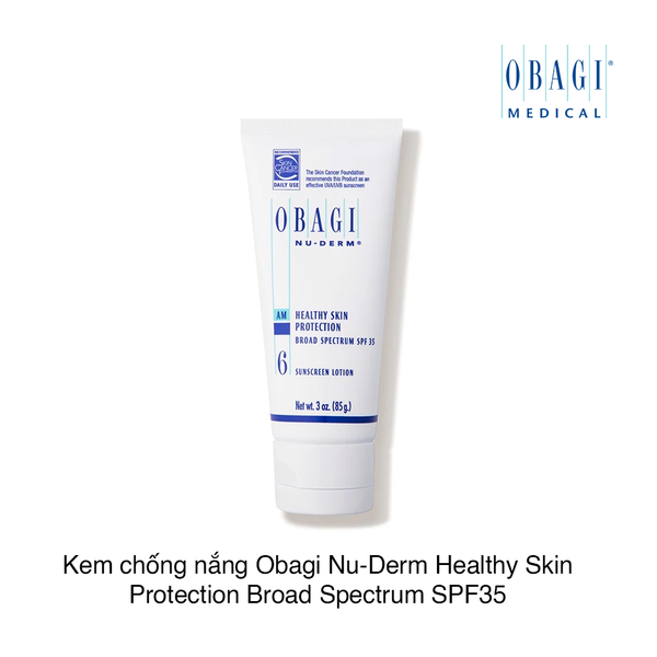 Kem chống nắng Obagi Nu-Derm Healthy Skin Protection Broad Spectrum SPF35 6 85g