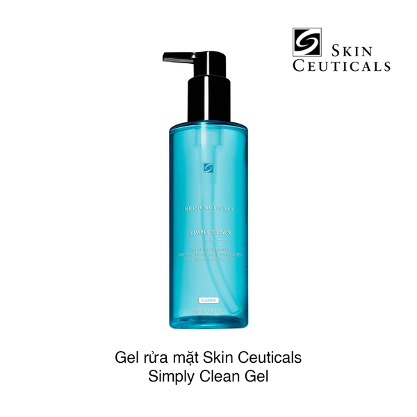 Gel rửa mặt Skin Ceuticals Simply Clean Gel 200ml (Chai)