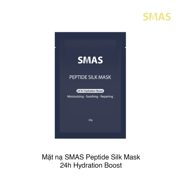 Mặt nạ SMAS Peptide Silk Mask 24h Hydration Boost 25g (Miếng)