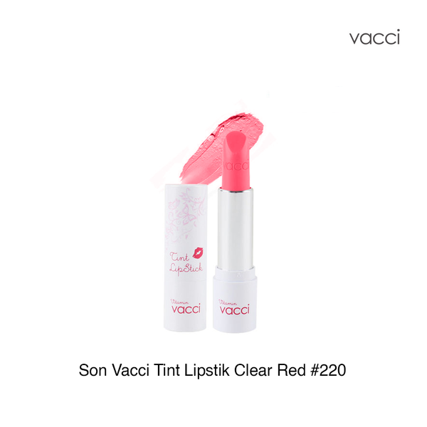 SON VACCI TINT LIPSTIK CLEAR RED #220
