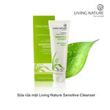 Sữa rửa mặt Living Nature Sensitive Cleanser (dành cho da nhạy cảm/khô/dịu da)