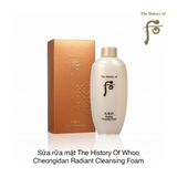 Sữa rữa mặt The History Of Whoo Cheongidan Radiant Cleansing Foam