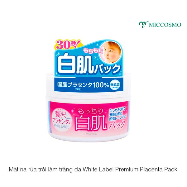 Mặt nạ ủ trắng da từ nhau thai White Label Premium Placenta Pack