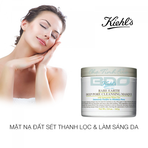 Mặt nạ đất sét Kiehl's Rare Earth Deep Pore Cleansing Masque