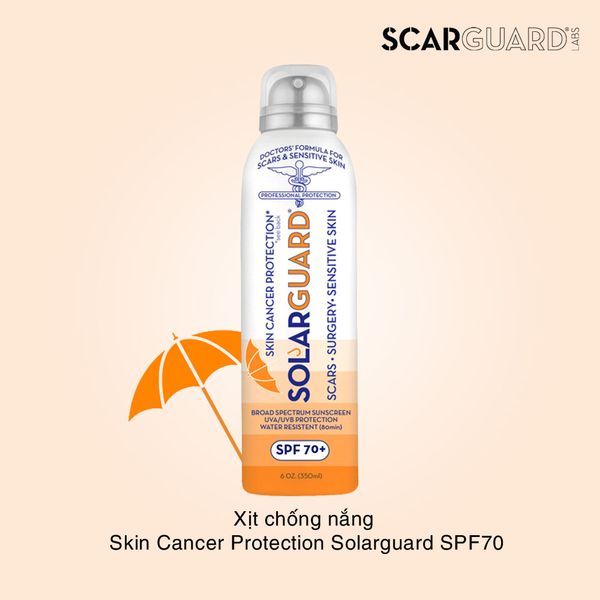 Xịt chống nắng Skin Cancer Protection Solarguard SPF70