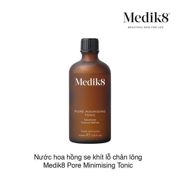 Nước hoa hồng se khít lỗ chân lông Medik8 Pore Minimising Tonic 100ml