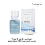 Tinh chất cấp ẩm Muldream Vegan Green Mild Hyaluron Ampoule 55ml