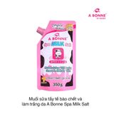 Muối sữa tẩy tế bào chết và làm trắng da A Bonne Spa Milk Salt 350g