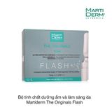 Bộ tinh chất dưỡng ẩm và làm sáng da Martiderm The Originals Flash (2ml x 5 ống)