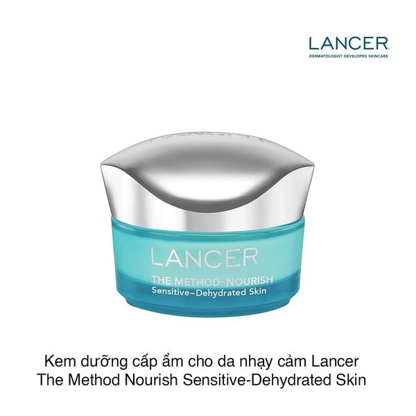 Kem dưỡng cấp ẩm cho da nhạy cảm Lancer The Method Nourish Sensitive-Dehydrated Skin 50ml