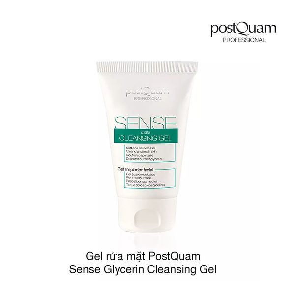 Gel rửa mặt PostQuam Sense Glycerin Cleansing Gel 150ml